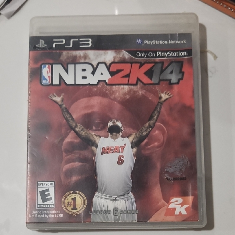NBA 14 for PS3 - Black and Red